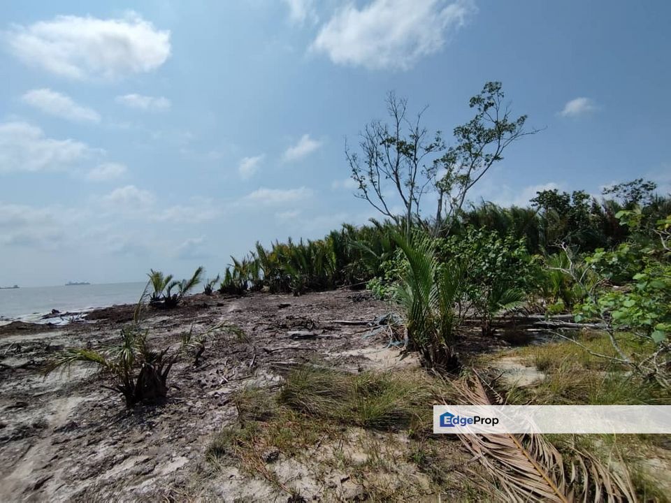 Malaysia Selangor 💥 Pulau Carey, Kuala Langat  💥 400 Acres  Zoning Industrial  Land For Sale🌈 🥰Beside Sea, Melacca Strait 马六甲海峡, Selangor, Kuala Langat