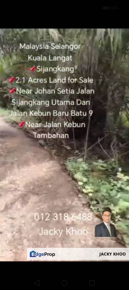 Sijangkang,  Telok Panglima Garang,  📌 2.1 Acres Flat Land for sale 📌Near Jalan Sijangkang Batu 9  , Selangor, Telok Panglima Garang