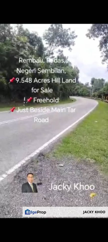 Rembau, Pedas, Negeri Sembilan,  📌9.548 Acres Hill Land for Sale 📌Freehold 📌Just Beside Main Tar Road , Negeri Sembilan, Rembau