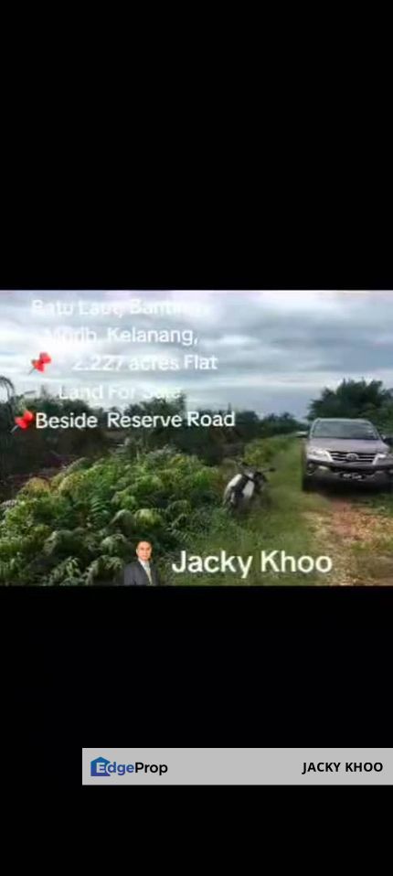  Batu Laut, Banting , Morib, Kelanang, Kanchong, 📌 * 2.227 acres Flat Land For Sale  📌Beside  Reserve Road, Selangor, Banting