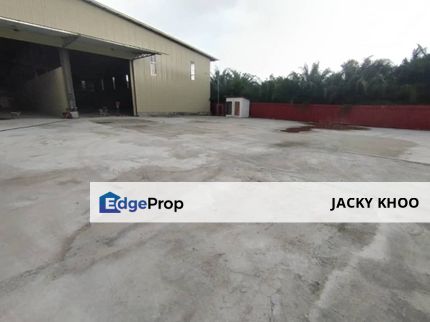 西江港土地出租, Sijangkang 2 Acres Land with 20K SQFT Warehouse for Rent,   直落邦里马加朗,  Telok Panglima Garang, , Selangor, Telok Panglima Garang