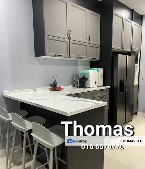 Penang Mainland | Evoke Condo -  Prai | Renovated & Furnished | 3 Bedrooms | 2 Bathrooms | 2 Car Parks | Indoor Facilities with Swimming Pool, Penang, Bukit Mertajam