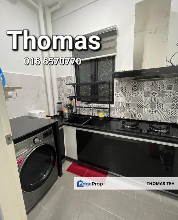 Penang Mainland | Evoke Condo -  Prai | Renovated & Furnished | 3 Bedrooms | 2 Bathrooms | 2 Car Parks | Indoor Facilities with Swimming Pool, Penang, Bukit Mertajam