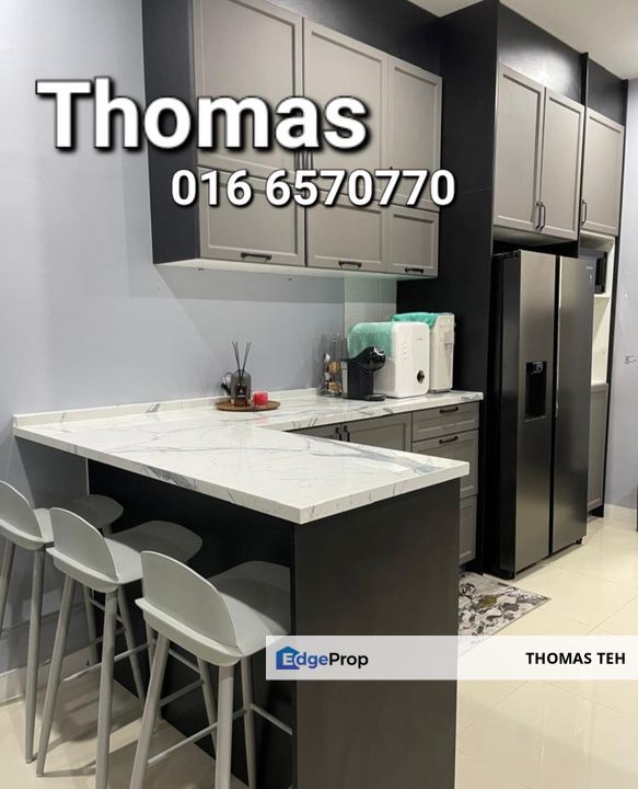 Penang Mainland | Evoke Condo -  Prai | Renovated & Furnished | 3 Bedrooms | 2 Bathrooms | 2 Car Parks | Indoor Facilities with Swimming Pool, Penang, Bukit Mertajam