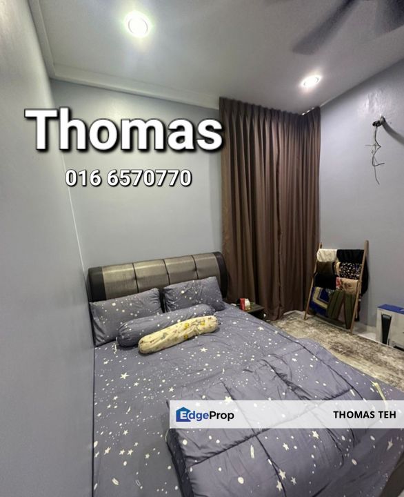 Penang Mainland | Evoke Condo -  Prai | Renovated & Furnished | 3 Bedrooms | 2 Bathrooms | 2 Car Parks | Indoor Facilities with Swimming Pool, Penang, Bukit Mertajam