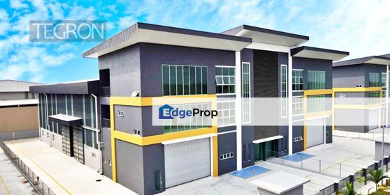 ETP 4 Olak Lempit Banting Factory 92x218 400amp 3ton 46m Ceiling Height With Motorized Roller Shutter, Selangor, Banting