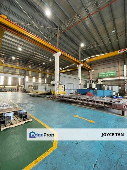 Seelong @ Senai ➡️ Detached Factory w Overhead Crane & 1000 Amp Power , Johor, Senai
