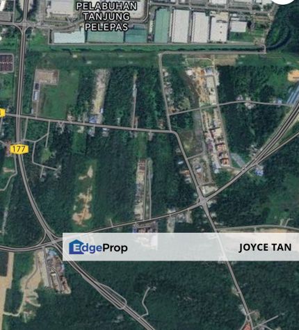 PTP @ Gelang Patah Industrial Zone Land (1.19 Ekar )- Beside Road, Johor, Gelang Patah