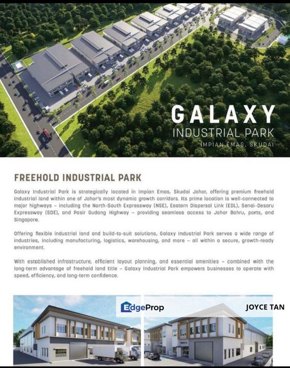 Galaxy Industrial Park @ Taman Impian Emas , Johor, Skudai