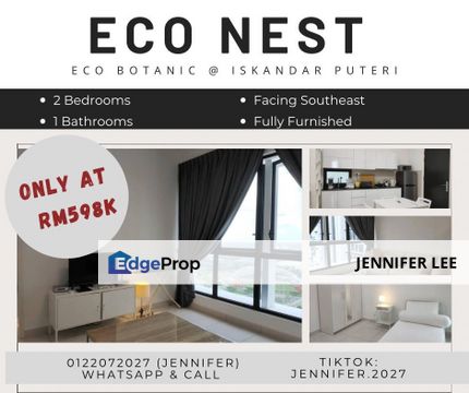 Eco Nest @ Eco Botanic, Iskandar Puteri (Nusajaya), Johor for Sales, Johor, Nusajaya