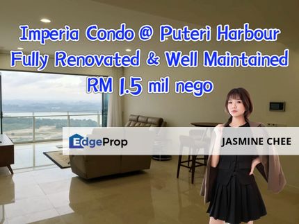 Luxury Condominium @ Imperia High Floor Sea View Nice Renovation, Johor, Kota Iskandar