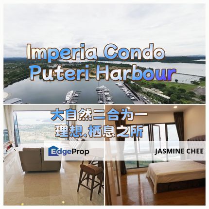 Luxury Condominium @ Imperia High Floor Sea View Nice Renovation, Johor, Kota Iskandar