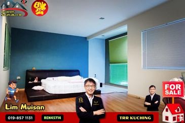 Double Storey Semi Detached house at Urat Mata in Kuching for Sale