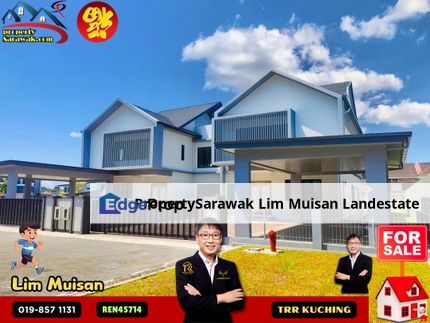 All-New Double Storey Semi Detached with Loft at Urat Mata Jalan Song in Kuching for Sale, Sarawak, Kuching