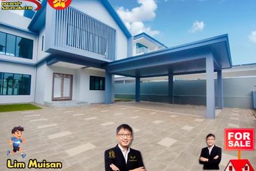 All-New Double Storey Semi Detached with Loft at Urat Mata Jalan Song in Kuching for Sale