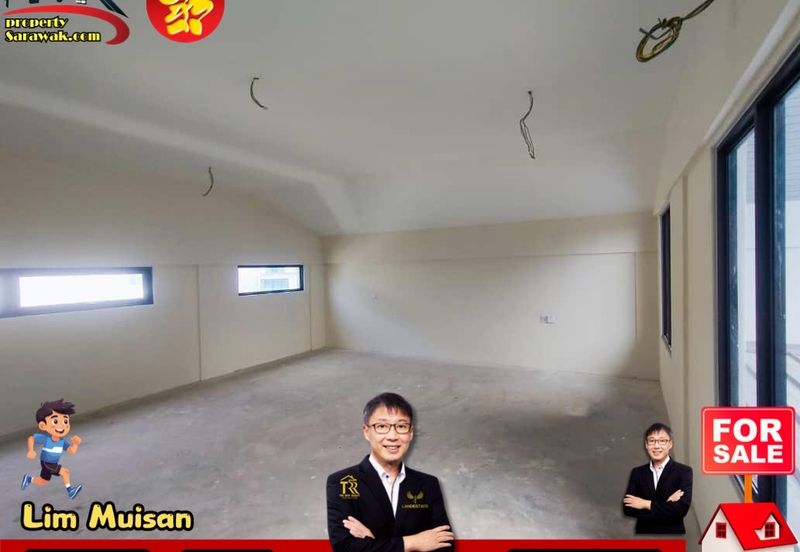 All-New Double Storey Semi Detached with Loft at Urat Mata Jalan Song in Kuching for Sale