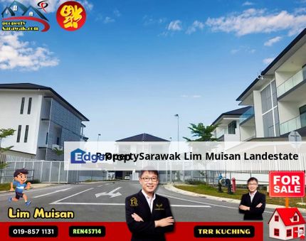 3-Storey Luxury Semi-Detached Home at Country Heights Residence, Jalan Song – For Sale!, Sarawak, Kuching