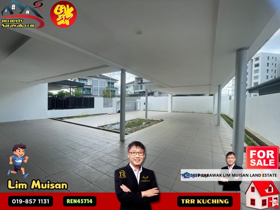 3-Storey Luxury Semi-Detached Home at Country Heights Residence, Jalan Song – For Sale!, Sarawak, Kuching