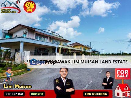 Double storey semi-detached at Tabuan Park in Kuching for Sale, Sarawak, Kuching