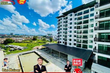 Tropics City Apartment at Jalan Song in Kuching for Sale