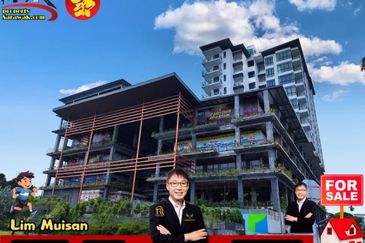 Tropics City Apartment at Jalan Song in Kuching for Sale
