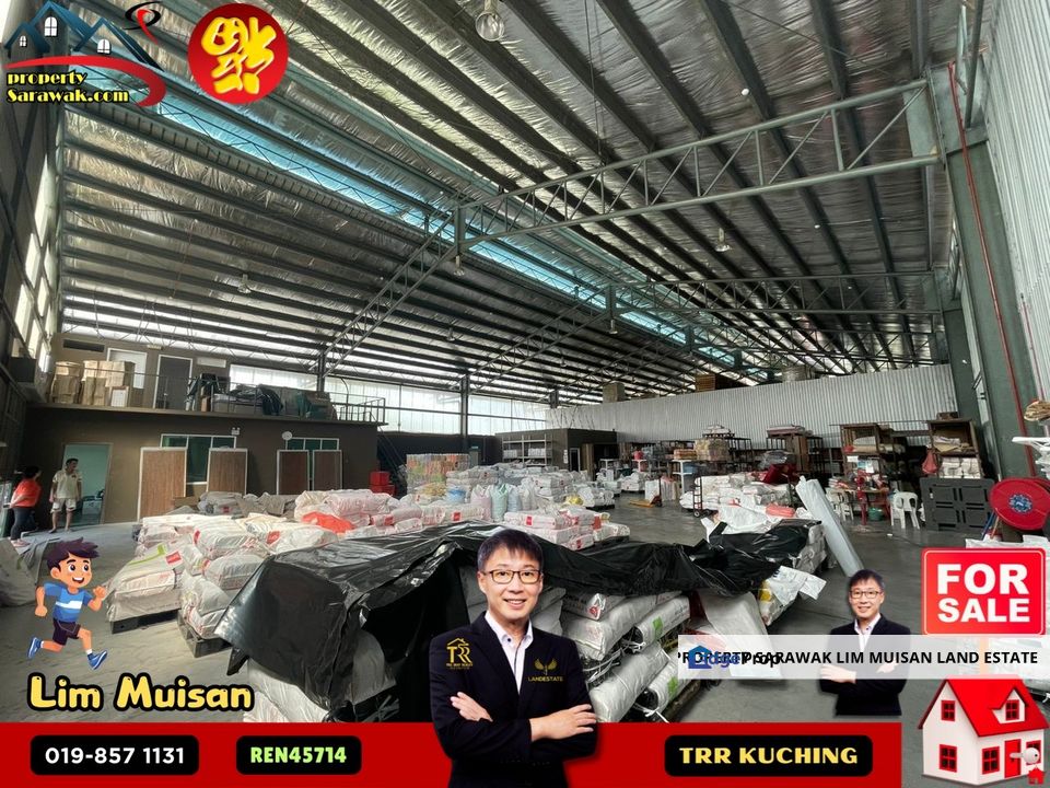 Factory Warehouse for Sale at Sejingkat Demak Laut, Kuching! , Sarawak, Kuching