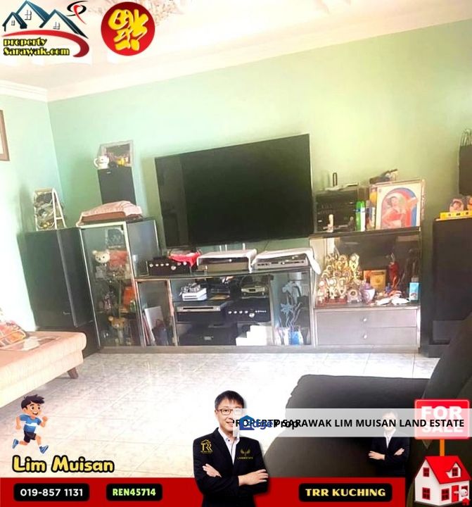 Double Storey Terrace House at Tabuan Heights in Kuching for Sale, Sarawak, Kuching