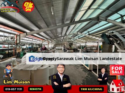 A Factory Warehouse at Sejingkat Demak Laut in Kuching for Sale, Sarawak, Kuching