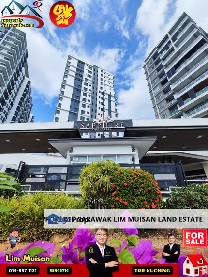 Sapphire on the Park Condo (high floor) at Jalan College in Kuching for Urgent Sale, Sarawak, Kuching