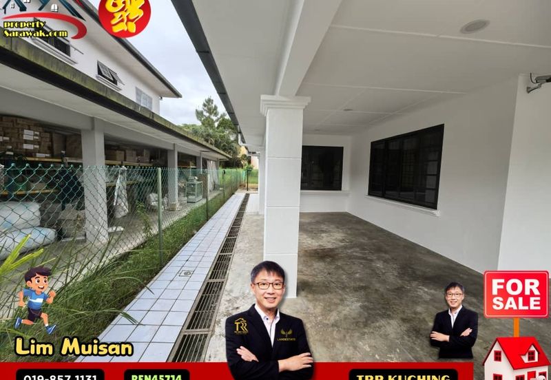 Double Storey Semi Detached House at Jalan Setia Raja in Kuching for Sale