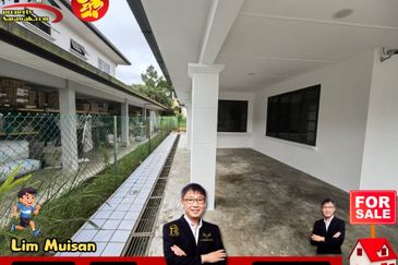 Double Storey Semi Detached House at Jalan Setia Raja in Kuching for Sale