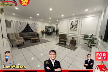 Double Storey Semi Detached House at Jalan Setia Raja in Kuching for Sale