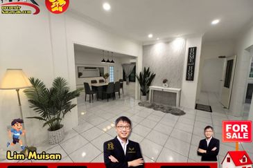 Double Storey Semi Detached House at Jalan Setia Raja in Kuching for Sale