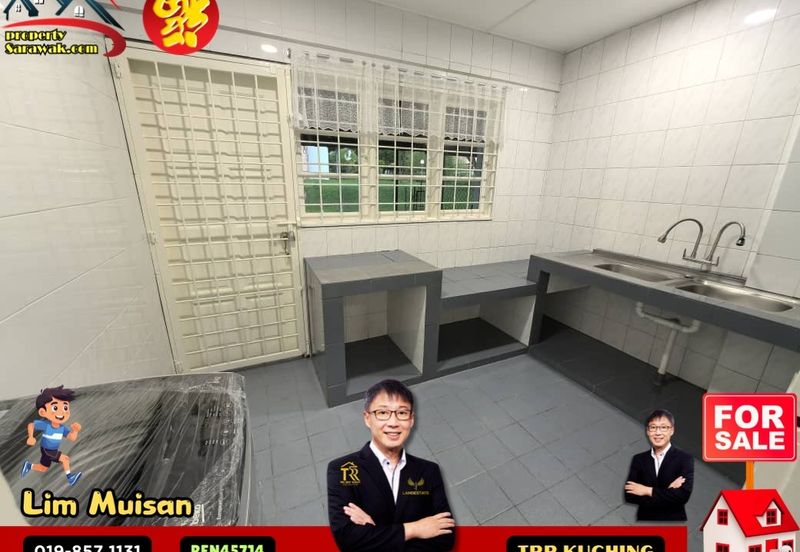 Double Storey Semi Detached House at Jalan Setia Raja in Kuching for Sale