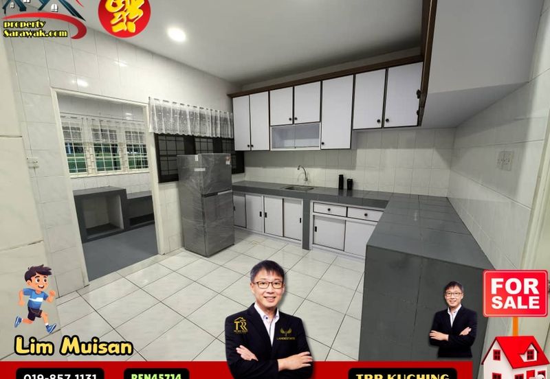 Double Storey Semi Detached House at Jalan Setia Raja in Kuching for Sale