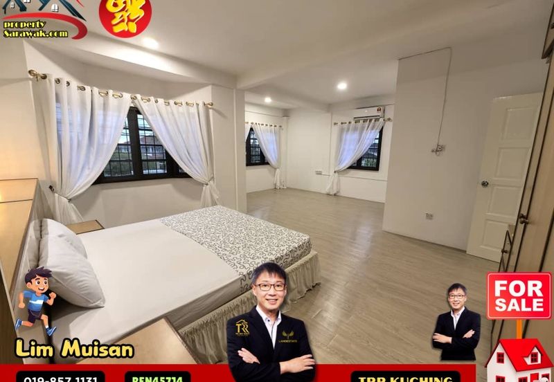 Double Storey Semi Detached House at Jalan Setia Raja in Kuching for Sale