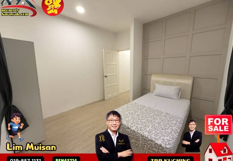 Double Storey Semi Detached House at Jalan Setia Raja in Kuching for Sale