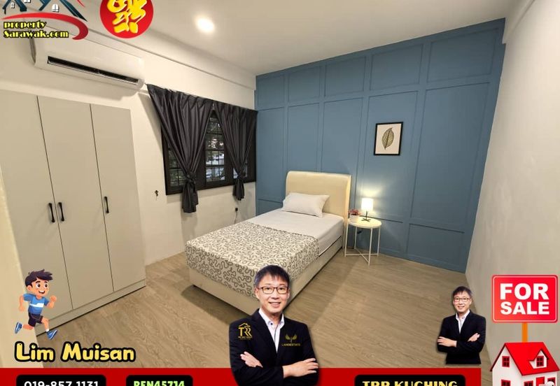 Double Storey Semi Detached House at Jalan Setia Raja in Kuching for Sale