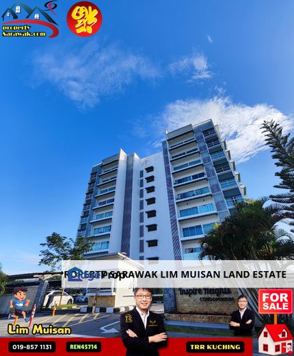 The Inspire Heights Condo at Stapok Utama in Kuching for Sale, Sarawak, Kuching