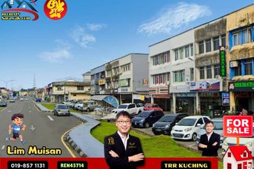 PRIME 3-STOREY SHOPLOT @ JALAN SEKAMA, KUCHING – PERFECT FOR BUSINESSES & INVESTORS!