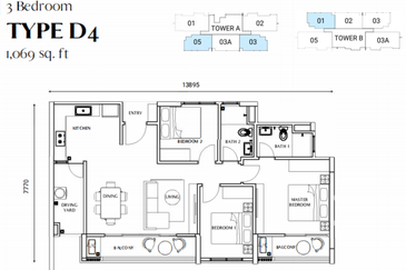 Cascadale Residence at Taman BDC Stampin Jalan Stutong in Kuching for Sale