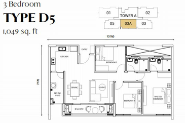 Cascadale Residence at Taman BDC Stampin Jalan Stutong in Kuching for Sale