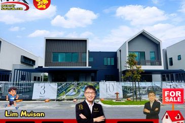 Double Storey Semi Detached House at SÓL Estate in Kuching’s premier gated guarded housing estate for Sale