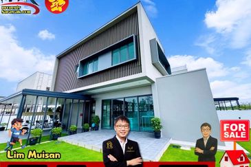 Double Storey Semi Detached House at SÓL Estate in Kuching’s premier gated guarded housing estate for Sale