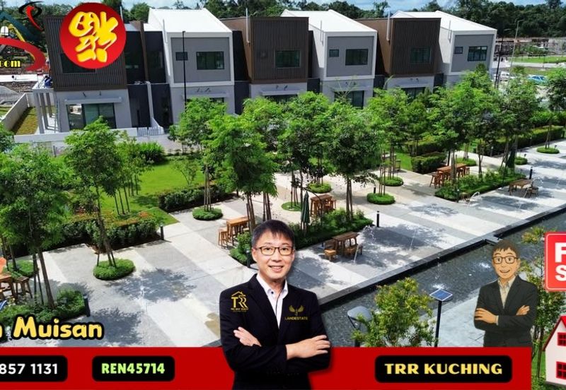 Double Storey Semi Detached House at SÓL Estate in Kuching’s premier gated guarded housing estate for Sale