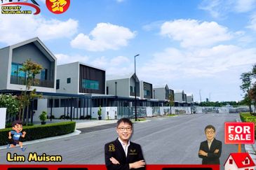 Double Storey Semi Detached House at SÓL Estate in Kuching’s premier gated guarded housing estate for Sale