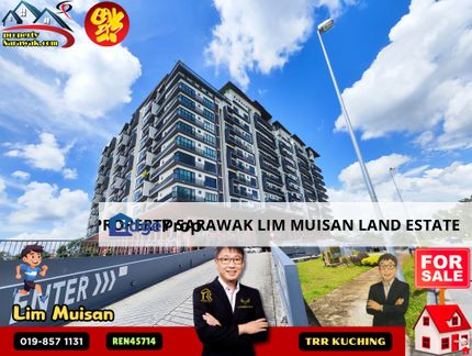 Vantage Tamu Apartment | Green Height, Stampin Tengah in Kuching for Sale, Sarawak, Kuching