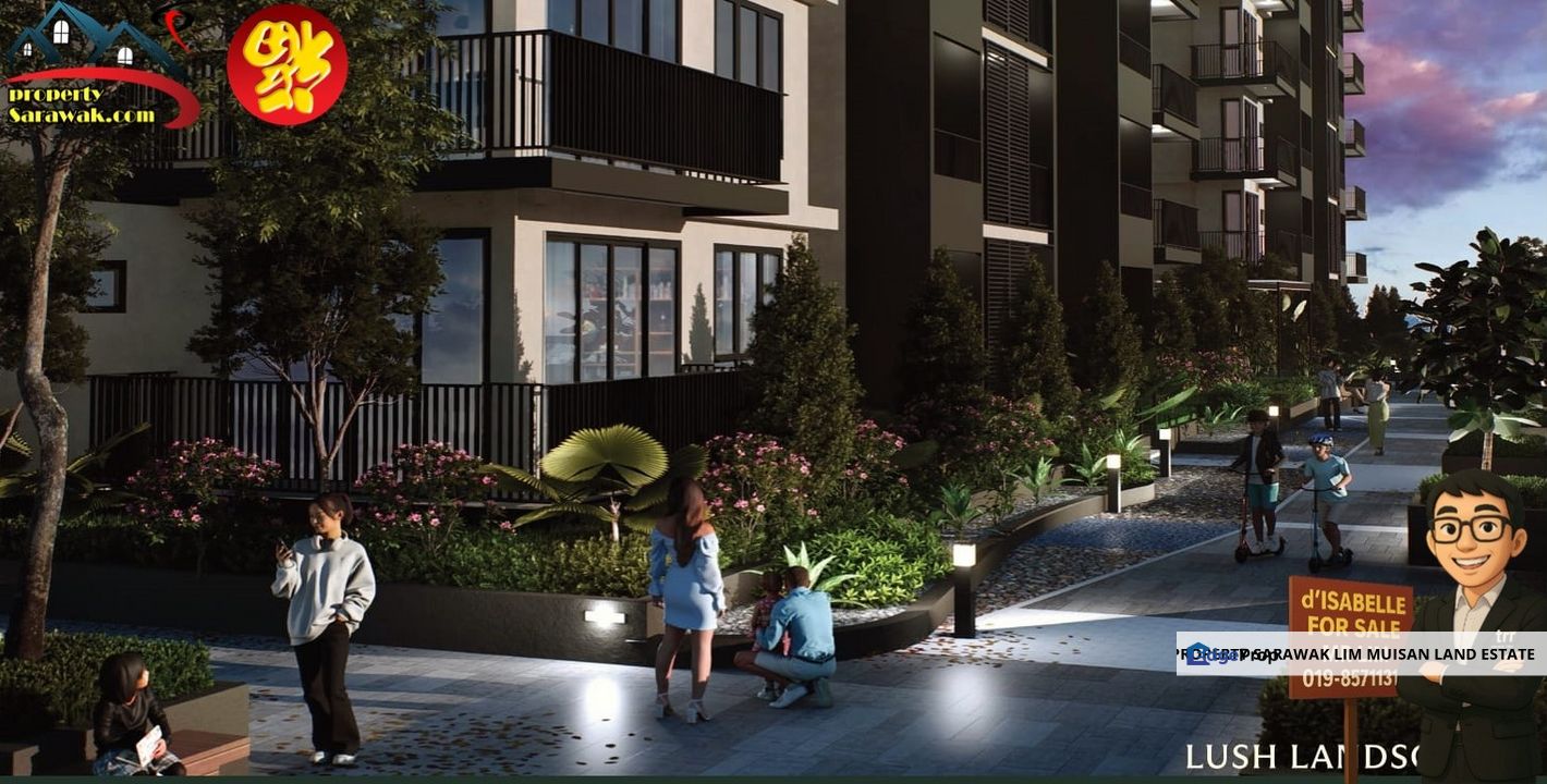 d’Isabelle at Jalan Dogan – Sarawak’s FIRST Eco-Friendly Apartment for Sale, Sarawak, Kuching