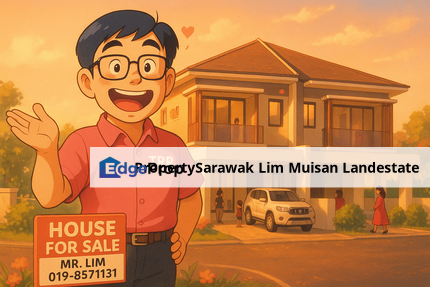 NEW Double Storey Semi Detached House at Ava Grand Kung Phin Heights in Kuching for Sale, Sarawak, Kuching