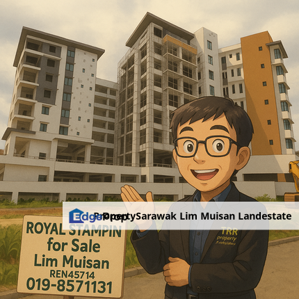 New Royal Stampin Residency Apartment in Kuching City for Sale, Sarawak, Kuching